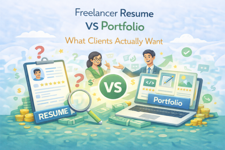 Freelancer Resume VS Portfolio What Clients Actually Want