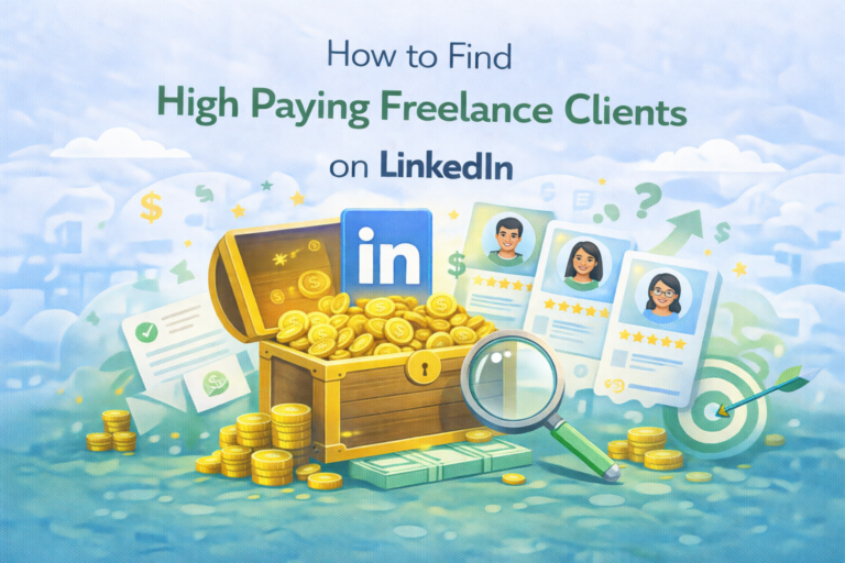 How to Find High Paying Freelance Clients on Linkedin