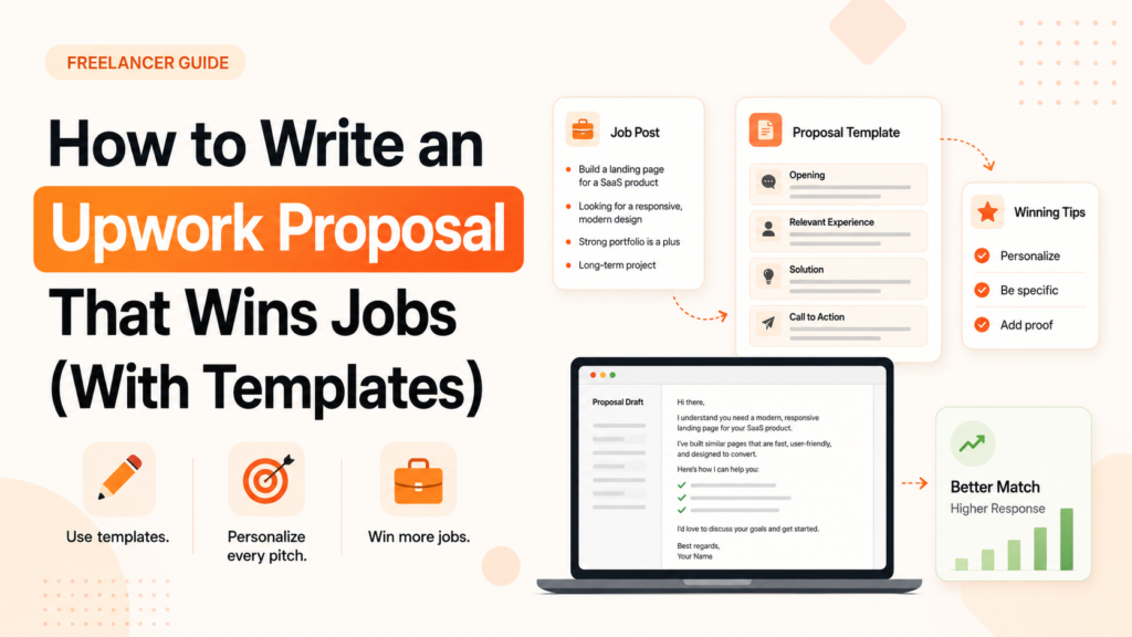 How to write an Upwork proposal that wins jobs using personalized proposal templates