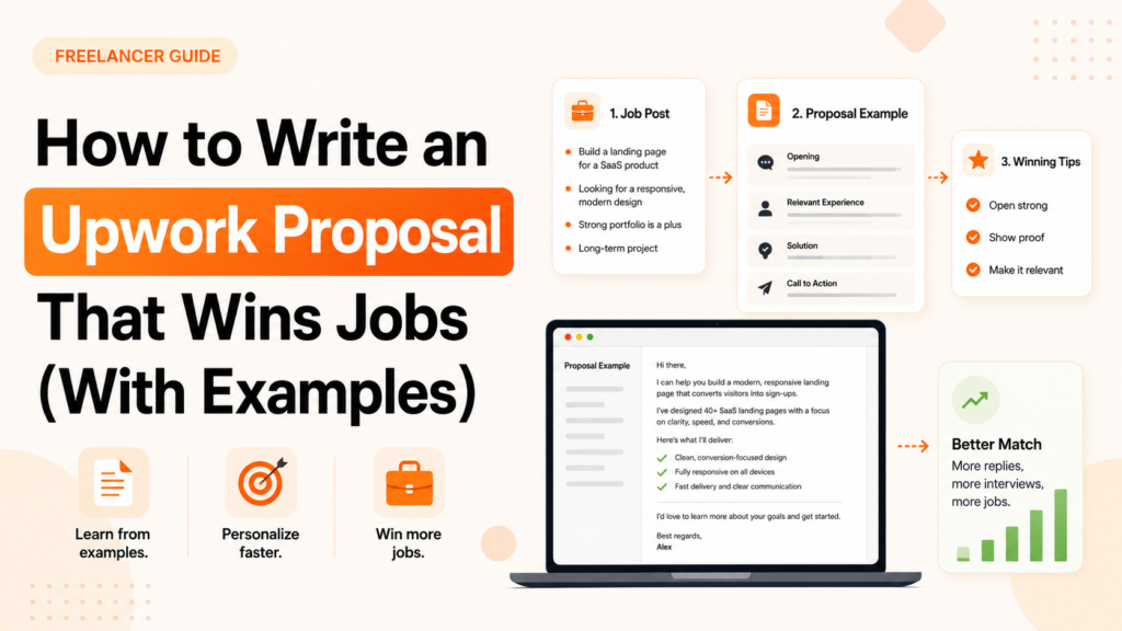 How to write an Upwork proposal that wins jobs using personalized examples and practical tips
